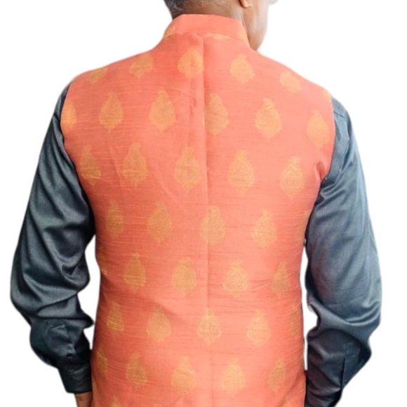 Men's Suit Vest - Luxury Embroidered - Picture 5 of 9